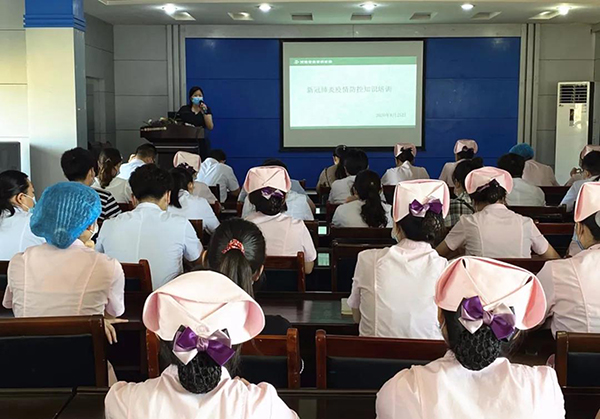 增强院感防护意识，保障医疗卫生安全——河南誉美肾病医院开展常态化疫情防控院感知识培