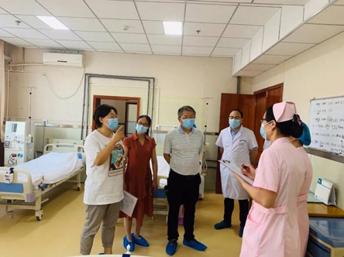 坚持中医 突显专科优势 鹤壁市卫健委医生组对我院“双核心及市专科”工作进行考核